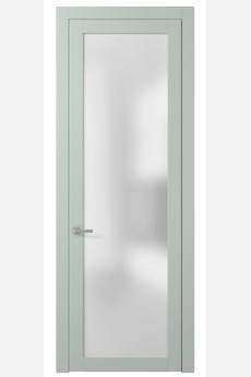 Дверь межкомнатная 2102 - planum NCS S 1005-B80G. Цвет NCS NCS S 1005-B80G. Материал Гладкая эмаль. Коллекция Planum. Картинка.