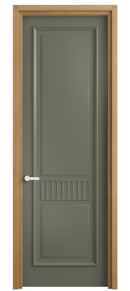 Межкомнатная дверь Шарм 6707 Матовый оливковый тёмный  Цена 104199 ₽ | Volhovec