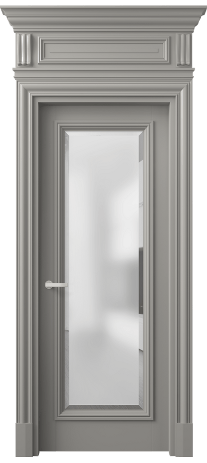 Дверь межкомнатная Antique 7300 Бук нейтральный серый Сатинированное стекло с фацетом, 6 мм КЭП + Объёмный фриз + Карниз БНСР Цена 8090 AZE Наличники уже входят в базовый комплект. Фабрика дверей Волховец 8 (800) 551 43 19 Межкомнатная дверь Antique 7300 Бук нейтральный серый Сатинированное стекло с фацетом, 6 мм Цена 8090 AZE | Volhovec