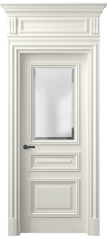 Дверь межкомнатная Antique 7304 Бук жемчуг Сатинированное стекло с фацетом, 6 мм КЭП + Объёмный фриз + Карниз БЖМ Цена 8090 AZE Наличники уже входят в базовый комплект. Фабрика дверей Волховец 8 (800) 551 43 19 Межкомнатная дверь Antique 7304 Бук жемчуг Сатинированное стекло с фацетом, 6 мм Цена 8090 AZE | Volhovec