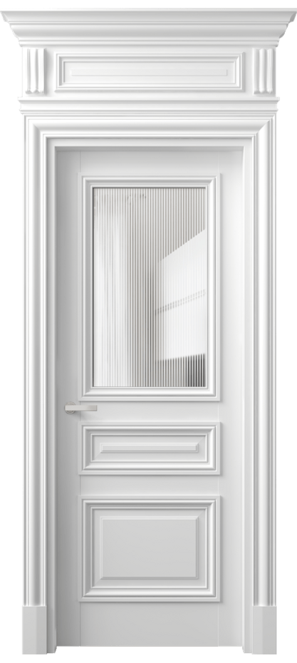 Дверь межкомнатная Antique 7304 Бук белоснежный Рифлёное стекло "Дюна", триплекс, 8 мм КЭП + Объёмный фриз + Карниз ББЛ Цена 91499 ₽ Наличники уже входят в базовый комплект. Фабрика дверей Волховец 8 (800) 551 43 19 Межкомнатная дверь Antique 7304 Бук белоснежный Рифлёное стекло "Дюна", триплекс, 8 мм Цена 91499 ₽ | Volhovec