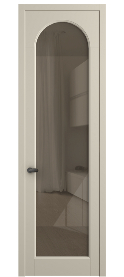 Дверь межкомнатная Palazzo 6804 Матовый бежево-серый Рефлективное бронзовое стекло "Stopsol", калёное, 6 мм 0536 МБСР Цена 5200 AZE Наличники уже входят в базовый комплект. Фабрика дверей Волховец 8 (800) 551 43 19 Межкомнатная дверь Palazzo 6804 Матовый бежево-серый Рефлективное бронзовое стекло "Stopsol", калёное, 6 мм Цена 5200 AZE | Volhovec