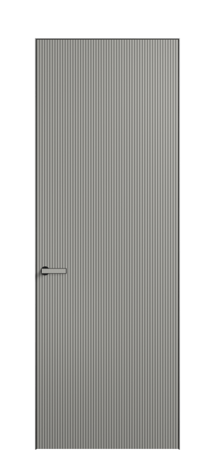 Дверь межкомнатная Velvet 8201 Матовый нейтральный серый. Скрытый короб Черный Цена 64969 . Фабрика дверей Волховец 8 (800) 551 43 19 Межкомнатная дверь Velvet 8201 Матовый нейтральный серый. Цена 64969 | Volhovec