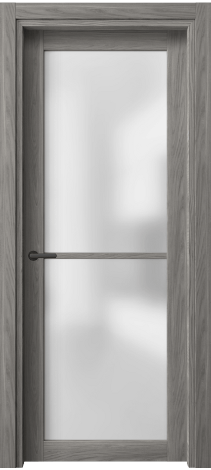 Межкомнатная дверь Нео 2108 Имбирный ясень Сатинированное стекло Цена 34199 ₽ | Volhovec