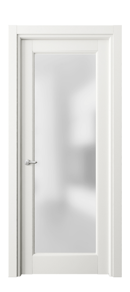 Межкомнатная дверь Toscana Rombo 6300 Бук серый Сатинированное стекло Цена 4640 AZE | Volhovec