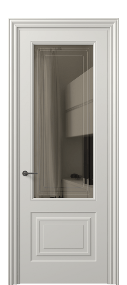 Дверь межкомнатная Mascot 8452 Матовый тёплый серый Прозрачное бронзовое стекло с гравировкой "Грани", триплекс, 7 мм Фигурный наличник МТСР Цена 62079 ₽ Наличники уже входят в базовый комплект. Фабрика дверей Волховец 8 (800) 551 43 19 Межкомнатная дверь Mascot 8452 Матовый тёплый серый Прозрачное бронзовое стекло с гравировкой "Грани", триплекс, 7 мм Цена 62079 ₽ | Volhovec