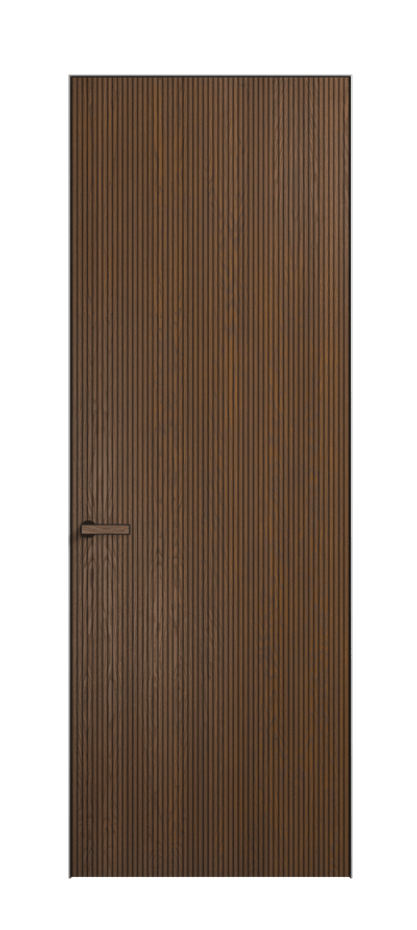 Дверь межкомнатная Velvet 8201 Дуб каштановый матовый. Скрытый короб Черный Цена 132229 . Фабрика дверей Волховец 8 (800) 551 43 19 Межкомнатная дверь Velvet 8201 Дуб каштановый матовый. Цена 132229 | Volhovec