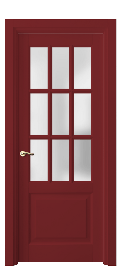 Межкомнатная дверь Lignum 0748 Бук белоснежный Сатинированное стекло Цена 115359 ₽ | Volhovec