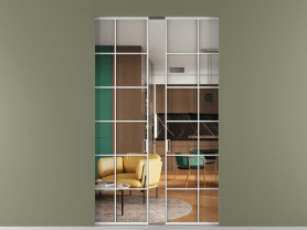 Алюминевая перегородка АЛПР 040.05 МБЛ Crystalvision. Цвет Алюминий белоснежный. Материал Алюминий в эмали. Коллекция Перегородка Formato скрытый пенал двустворчатая. Фото. Алюминевая перегородка АЛПР 040.05 МБЛ Crystalvision. Цвет Алюминий белоснежный. Материал Алюминий в эмали. Коллекция Перегородка Formato скрытый пенал двустворчатая. Картинка.