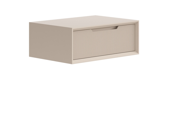 Мебель Тумба подвесная прикроватная Velvet 1 ящик. Цвет Матовый бисквитный. Материал Гладкая эмаль. Коллекция Тумба подвесная прикроватная Velvet 1 ящик. Фото. Мебель Тумба подвесная прикроватная Velvet 1 ящик. Цвет Матовый бисквитный. Материал Гладкая эмаль. Коллекция Тумба подвесная прикроватная Velvet 1 ящик. Картинка.