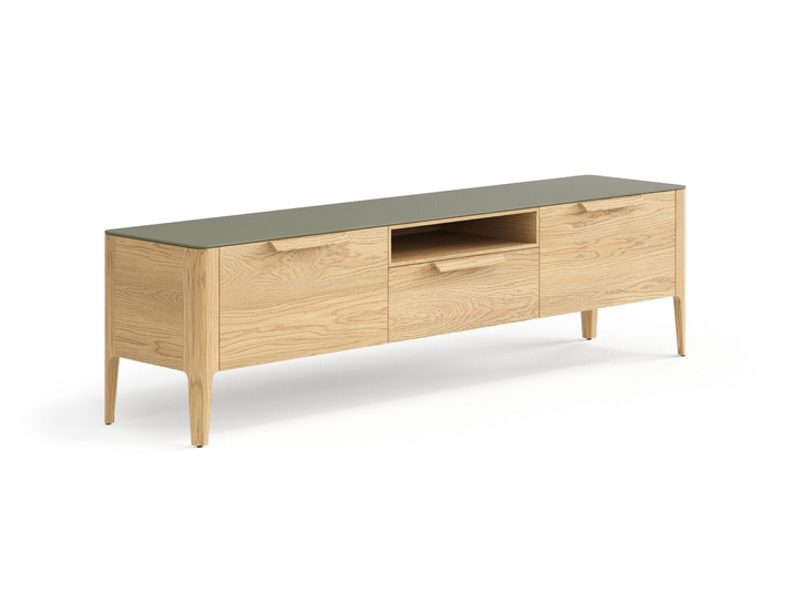 Мебель ТВ тумба Piega. Цвет Дуб соломенный матовый. Материал Массив дуба матовый. Коллекция ТВ тумба Piega. Фото. Мебель ТВ тумба Piega. Цвет Дуб соломенный матовый. Материал Массив дуба матовый. Коллекция ТВ тумба Piega. Картинка.