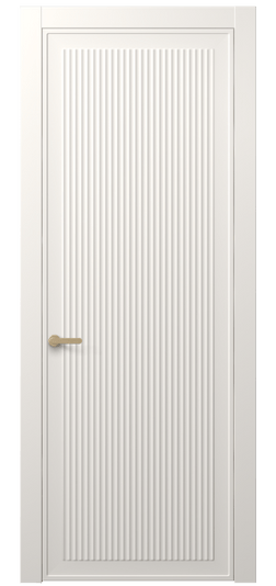 Дверь межкомнатная АКП 8642 МПБЛ. Цвет Матовый пудровый белый. Материал Гладкая эмаль. Коллекция Alba. Картинка.