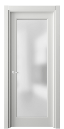 Дверь межкомнатная 6300 БССР САТ. Цвет Бук светло-серый. Материал Массив бука эмаль. Коллекция Toscana Rombo. Картинка.