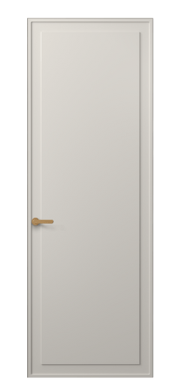Дверь межкомнатная АКП 8602 МОС. Цвет Матовый облачно-серый. Материал Гладкая эмаль. Коллекция Frame. Картинка.