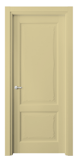 Дверь межкомнатная 6323 Слоновая кость RAL 1014. Цвет RAL Слоновая кость RAL 1014. Материал Массив бука эмаль. Коллекция Toscana Elegante. Картинка.