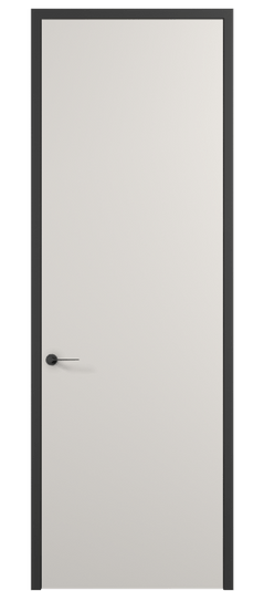 Дверь межкомнатная 0010 МПБЛ. Цвет Матовый пудровый белый. Материал Гладкая эмаль. Коллекция Planum Pro. Картинка.