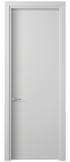 Дверь межкомнатная 0010 МБЛ. Цвет Матовый белоснежный. Материал Гладкая эмаль. Коллекция Planum. Картинка.