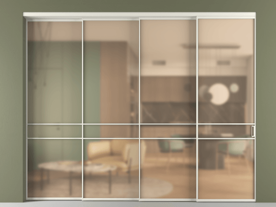 Алюминевая перегородка АЛПР 040.02_БЕЛ_САТ ОРАНЖ_new. Цвет Алюминий Белый. Материал Алюминий. Коллекция Перегородка Formato внутри проёма 4 створки с синхронным механизмом. Фото. Алюминевая перегородка АЛПР 040.02_БЕЛ_САТ ОРАНЖ_new. Цвет Алюминий Белый. Материал Алюминий. Коллекция Перегородка Formato внутри проёма 4 створки с синхронным механизмом. Картинка.