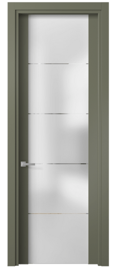 Межкомнатная дверь 4114 МОТ ГРА. Цвет Матовый оливковый тёмный. Материал Гладкая эмаль. Коллекция Planum. Фото. Дверь межкомнатная 4114 МОТ ГРА. Цвет Матовый оливковый тёмный. Материал Гладкая эмаль. Коллекция Planum. Картинка.