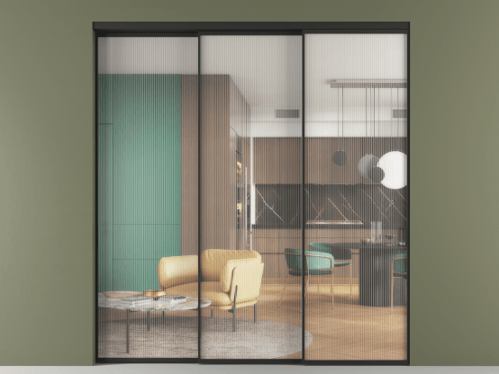 Алюминевая перегородка vn3_01 Moru ЧЕР. Цвет Алюминий Черный. Материал Алюминий. Коллекция Перегородка Формато внутри проёма 3 створки с синхронным механизмом. Фото. Алюминевая перегородка vn3_01 Moru ЧЕР. Цвет Алюминий Черный. Материал Алюминий. Коллекция Перегородка Формато внутри проёма 3 створки с синхронным механизмом. Картинка.