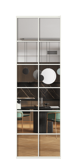 Межкомнатная дверь АЛПЛ040.05 АССР Crystalvision. Цвет Алюминий светло-серый. Материал Алюминий в эмали. Коллекция Formato. Фото. Дверь межкомнатная АЛПЛ040.05 АССР Crystalvision. Цвет Алюминий светло-серый. Материал Алюминий в эмали. Коллекция Formato. Картинка.