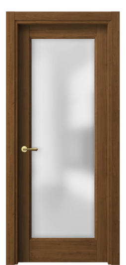 Дверь межкомнатная 1402 ЛОР САТ. Цвет Лесной орех. Материал Ламинатин. Коллекция Galant. Картинка.