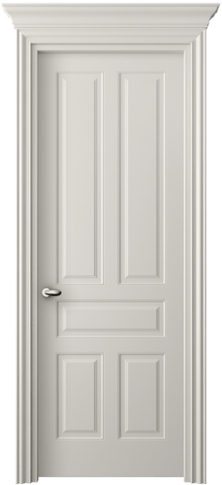 Дверь межкомнатная 8531 МОС. Цвет Матовый облачно-серый. Материал Гладкая эмаль. Коллекция Эссе. Картинка.