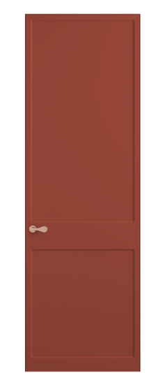 Дверь межкомнатная 7521 NCS S 3040-Y80R. Цвет NCS NCS S 3040-Y80R. Материал Гладкая эмаль. Коллекция Softform. Картинка.