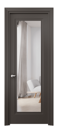 Межкомнатная дверь 8503 МАН ЗЕР. Цвет Матовый антрацит. Материал Гладкая эмаль. Коллекция Esse. Фото. Дверь межкомнатная 8503 МАН ЗЕР. Цвет Матовый антрацит. Материал Гладкая эмаль. Коллекция Esse. Картинка.