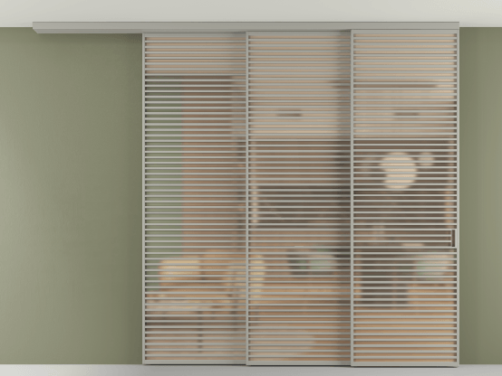 Алюминевая перегородка АЛПР 040.07_АНСР_САТ ОРАНЖ_new. Цвет Алюминий нейтральный серый. Материал Алюминий в эмали. Коллекция Перегородка Formato вдоль стены на потолок 3 створки с синхронным механизмом. Фото. Алюминевая перегородка АЛПР 040.07_АНСР_САТ ОРАНЖ_new. Цвет Алюминий нейтральный серый. Материал Алюминий в эмали. Коллекция Перегородка Formato вдоль стены на потолок 3 створки с синхронным механизмом. Картинка.