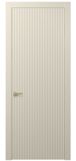 Дверь межкомнатная АКП 8641 МБСР. Цвет Матовый бежево-серый. Материал Гладкая эмаль. Коллекция Alba. Картинка.