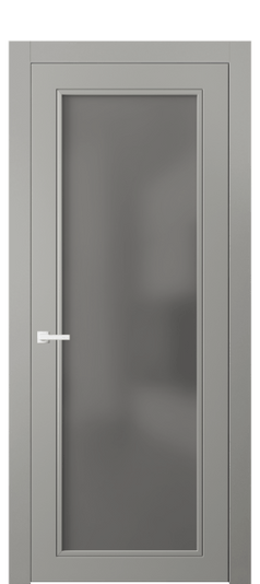 Межкомнатная дверь 8000 МНСР СЕР САТ. Цвет Матовый нейтральный серый. Материал Гладкая эмаль. Коллекция Neo Classic. Фото. Дверь межкомнатная 8000 МНСР СЕР САТ. Цвет Матовый нейтральный серый. Материал Гладкая эмаль. Коллекция Neo Classic. Картинка.