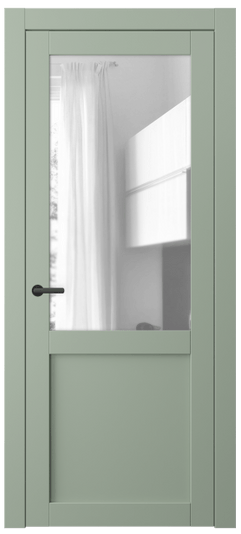 Дверь межкомнатная 2122 ПЭСО ПРОЗ. Цвет ПЭТ светло-оливковый. Материал ПЭТ. Коллекция Neo. Картинка.