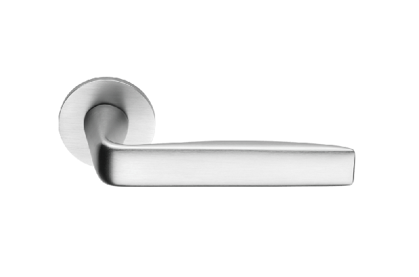 Ручки для межкомнатных дверей Ручка дверная Вива. Цвет Матовый хром. Коллекция Вива. Фото. Ручки для дверей Ручка дверная Вива. Цвет Матовый хром. Коллекция Вива. Картинка.