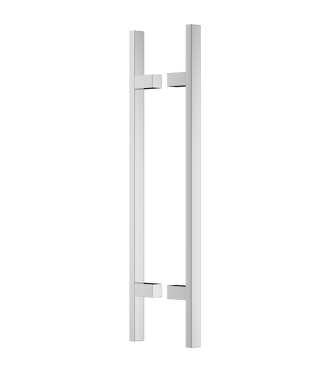 Ручки для дверей Ручка дверная Солид. Цвет Полированный хром. Коллекция Солид. Картинка.