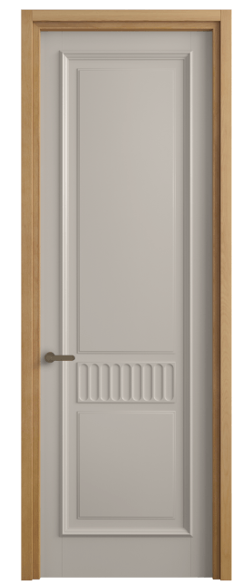 Дверь межкомнатная 6707 БСБЖ. Цвет Бук светло-бежевый. Материал Массив бука эмаль. Коллекция Charm. Картинка.