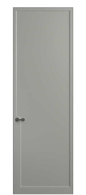 Дверь межкомнатная 7502 МНСР. Цвет Матовый нейтральный серый. Материал Гладкая эмаль. Коллекция Softform. Картинка.