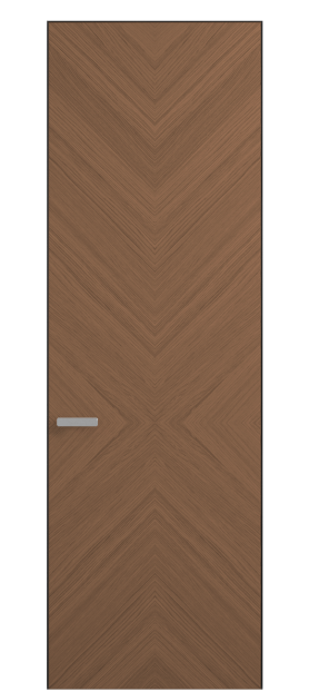 Дверь межкомнатная АКП 0205 ДСРМР Дуб серый матовый. Цвет Дуб серый матовый рифт. Материал Радиальный шпон Naturwood. Коллекция Rift. Картинка.