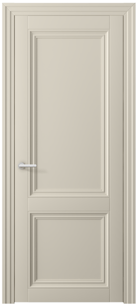 Дверь межкомнатная 2523 ПЭСБ. Цвет ПЭТ светло-бежевый. Материал ПЭТ. Коллекция Centro. Картинка.