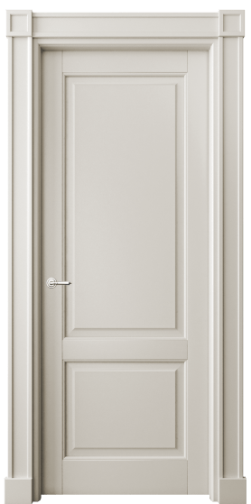 Дверь межкомнатная 6303 БОС. Цвет Бук облачный серый. Материал Массив бука эмаль. Коллекция Toscana Plano. Картинка.
